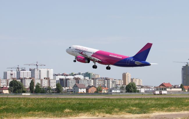 Wizz Air скасовує 20 рейсів з України до березня 2022 року: список