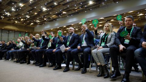 Стала відома дата передвиборного з'їзду партії "Слуга народу"