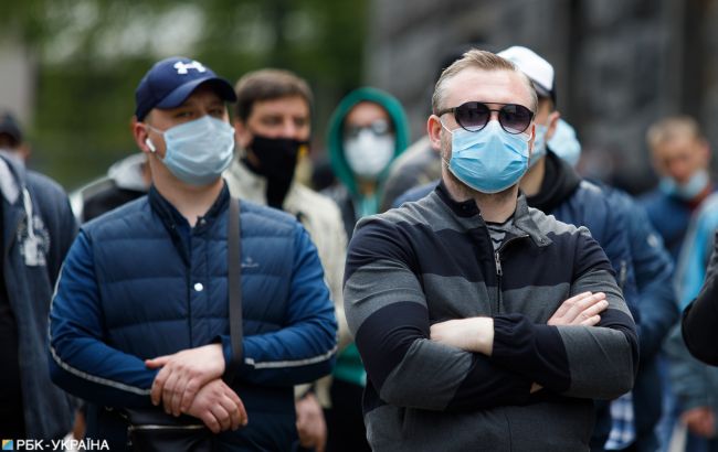 В Украине за сутки 543 случая коронавируса