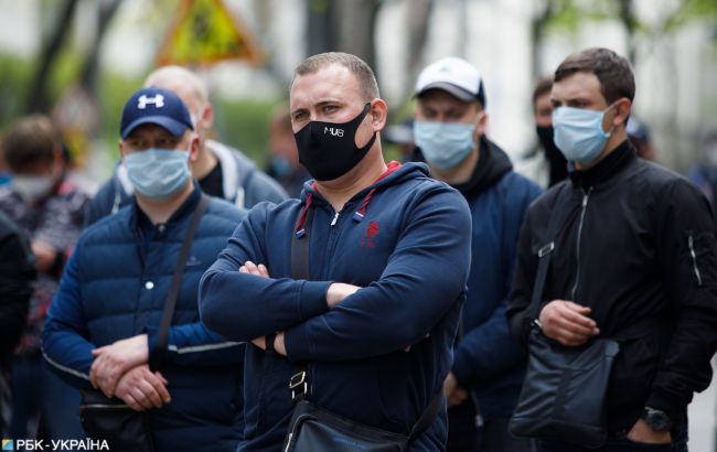 В Украине резкий спад числа зараженных коронавирусом