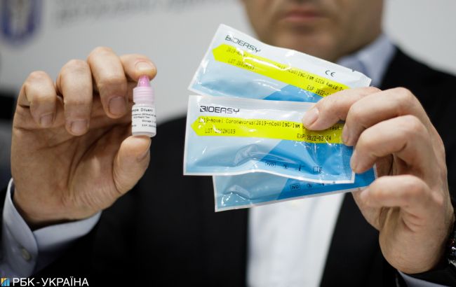 Минздрав: экспресс-тесты на коронавирус есть только в двух регионах Украины