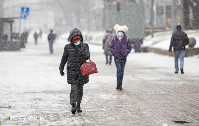 На Київ насувається потужний снігопад: мешканцям столиці дали рекомендації