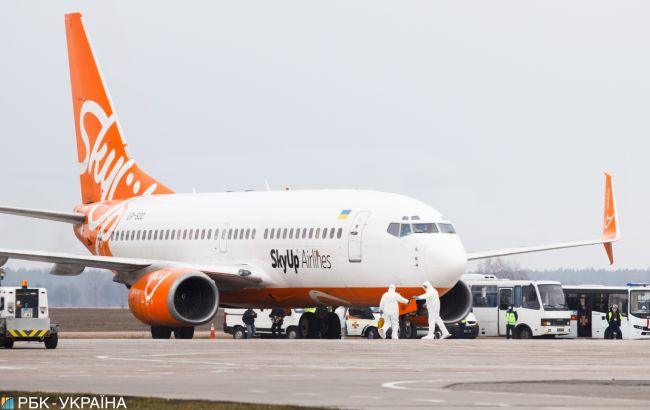 SkyUp оголосив про відновлення внутрішніх рейсів