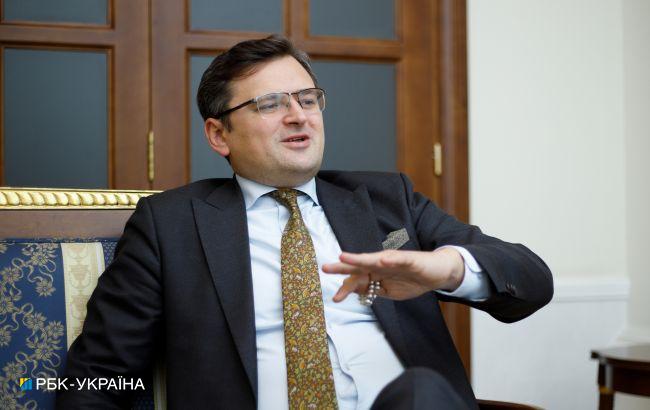 В цьому винна лише Росія: Кулеба про блокаду вантажного транзиту до Калінінграду