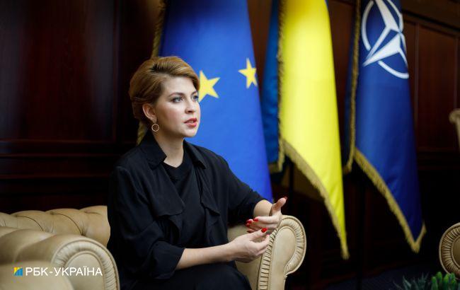 Украина ожидает в июне ответа ЕС по статусу кандидата на вступление в блок, - Стефанишина