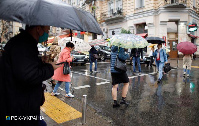 На Київ та область насувається гроза
