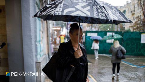 Циклон&nbsp;Luciano несет в Украину похолодание с грозовыми дождями