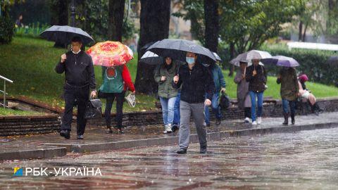 Дощі накриють Київ до кінця тижня