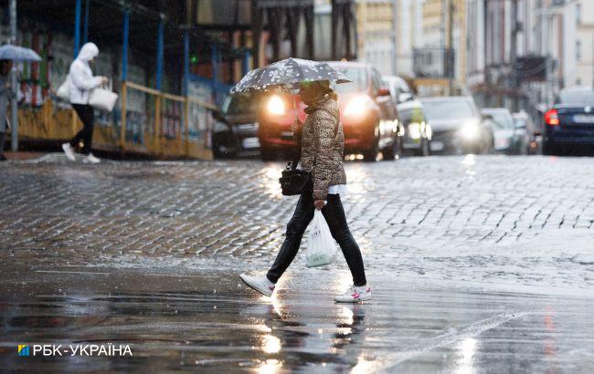 Большую часть Украины сегодня накроют дожди