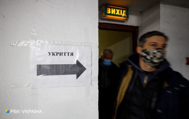 В Киеве снова звучат сирены воздушной тревоги