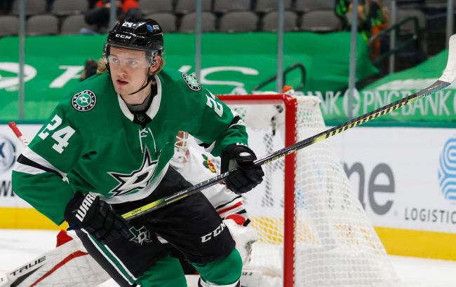 Форвард "Далласа" з хет-триком і асистом очолив трійку зірок вечора НХЛ: відео