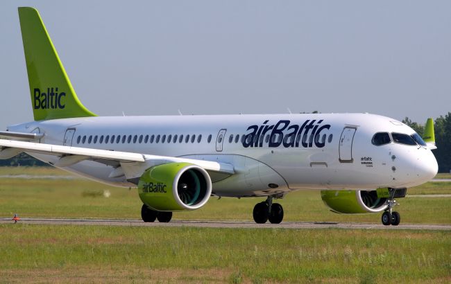 AirBaltic анонсировала новый рейс из Литвы в Украину