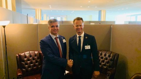 В Украину едет глава МИД Дании