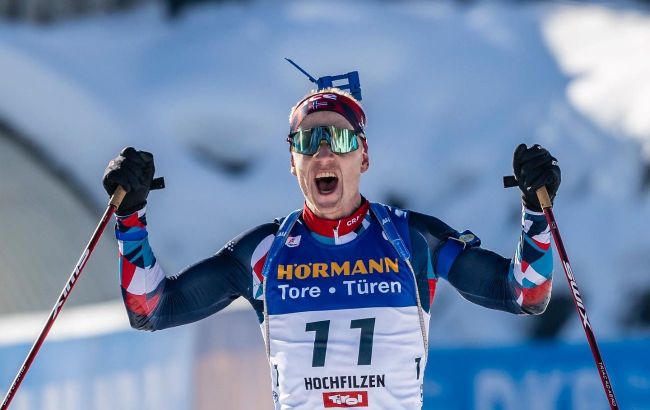 Норвегия выиграла обе биатлонные эстафеты, мужская сборная Украины замкнула топ-5