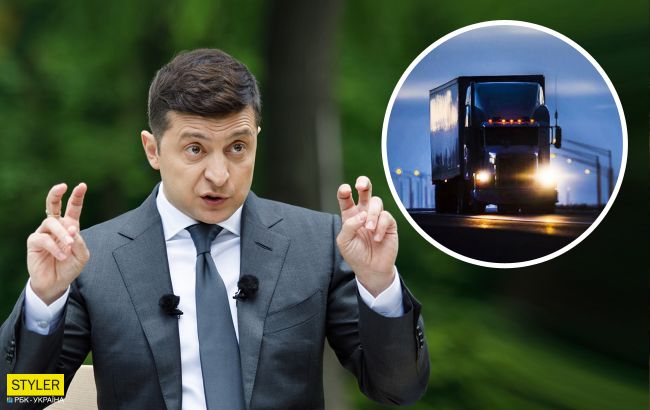 Зеленский "ворвался" в чат дальнобойщиков и назвал их "засранцами" (видео)