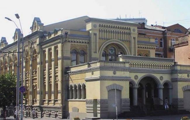У Києві група невідомих розписала стіни синагоги Бродського
