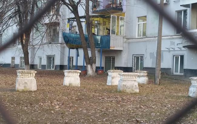 Киевлянин превратил свой балкон в военный корабль