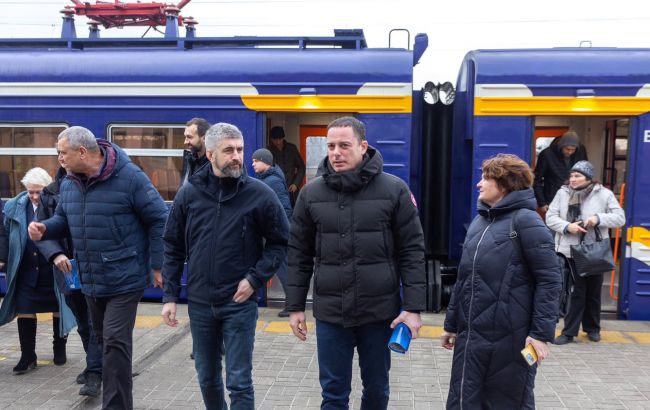 Електропоїзд Dnipro City Express здійснив перший рейс з Кам’янського