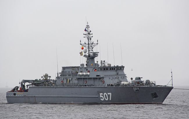 Біля кордонів Латвії помітили розвідувальний корабель РФ