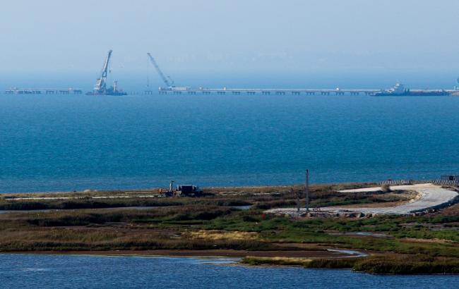 Мінтранс РФ упевнений у відкритті мосту через Керченську протоку до грудня 2018