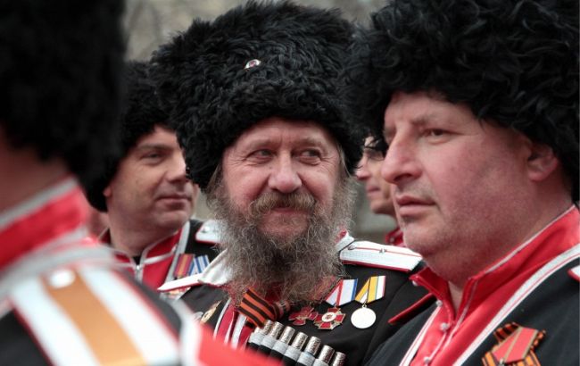 У Росії кубанських козаків нагородили за охорону кримського "референдуму"
