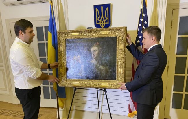 США вернули Украине картину, похищенную нацистами во время Второй мировой войны