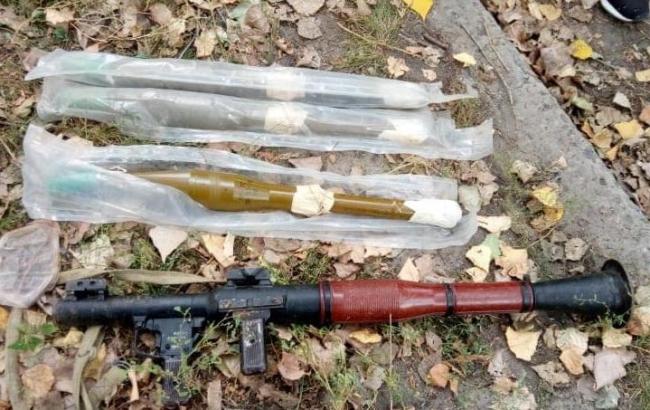 В Луганской области у местного жителя изъяли гранатомет
