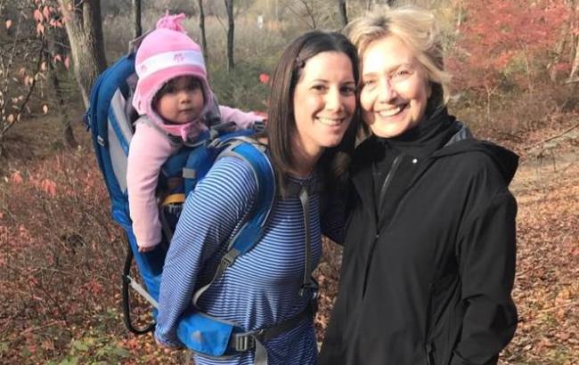 Американка зустріла Хілларі Клінтон в лісі одразу після виборів