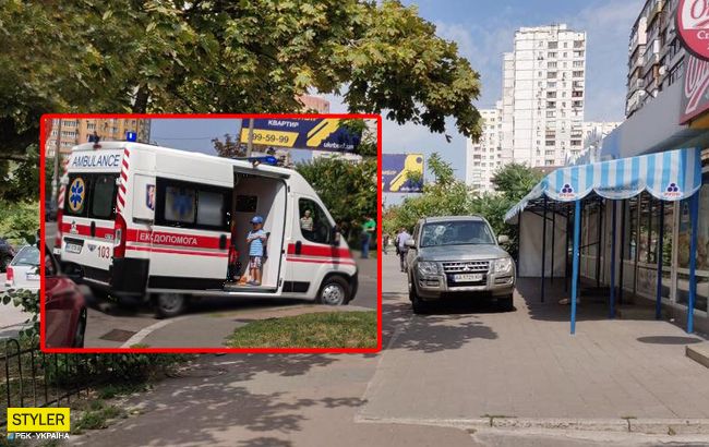 У Києві автохам збив дитину на тротуарі: батько хлопчика одразу помстився