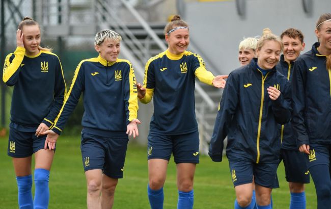 Женская сборная Украины с разгромом Болгарии сохранила место в дивизионе B Лиги наций