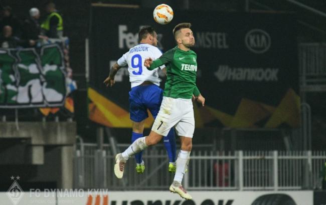 Динамо - Яблонець 0-1: відео голу та огляд матчу