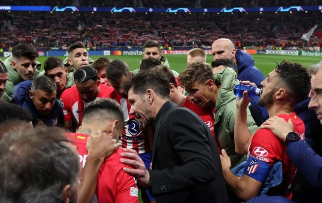 "Атлетико" драматически победил "Интер" в 1/8 финала Лиги чемпионов