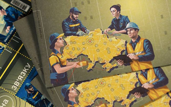 Украина на связи: "Укрпочта" выпустит марки о героях, восстанавливающих коммуникации