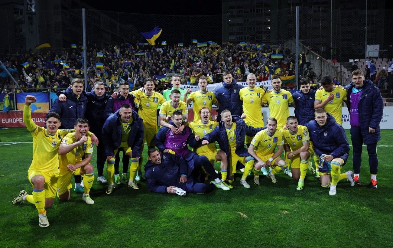 Сборная Украины с нервной победой над Боснией вышла в финал квалификации к Евро-2024