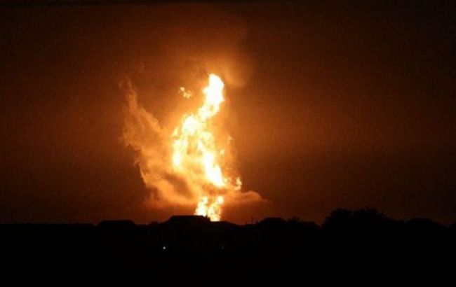В Каспийском море произошел мощный взрыв на одной из нефтяных платформ, - Oxu