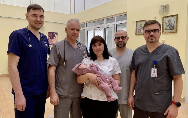 Легені були вкриті кістами. У Львові медики врятували 8-денне немовля із важкою вадою