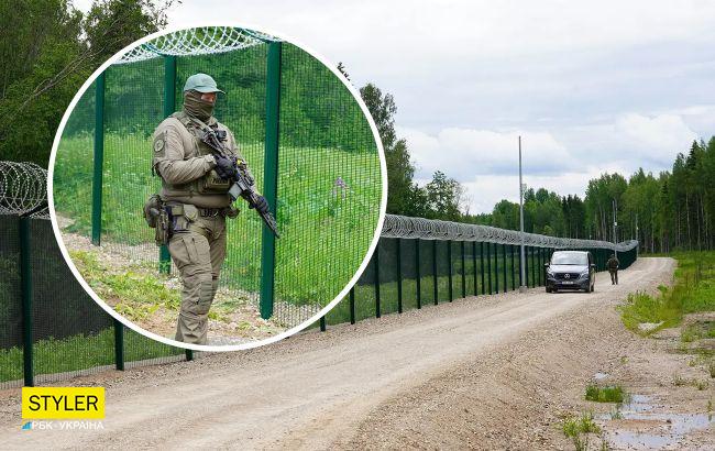 Естонія достроково побудувала першу укріплену ділянку кордону з РФ: як вона виглядає
