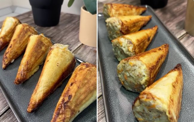 "Рыбные хвостики": рецепт закуски с рыбой в вафельных рожках