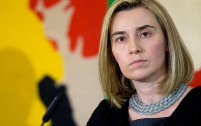 ЕС не отменит санкции против РФ до полного прекращения огня, - Могерини