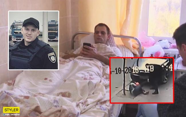 В Черновцах экс-сотрудник полиции до полусмерти избил водителя