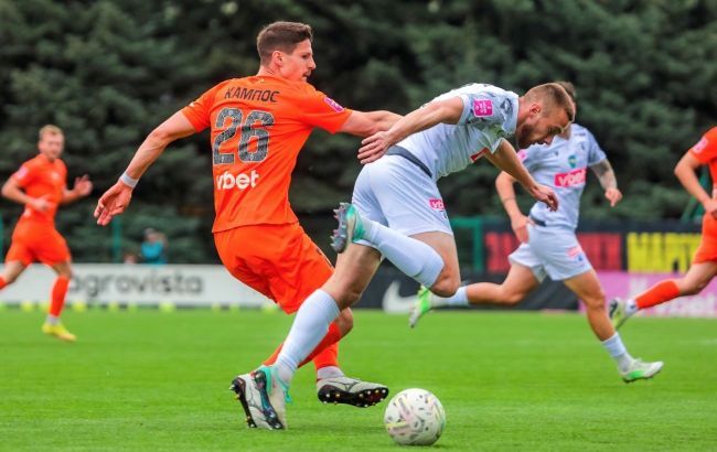 ЛНЗ в волевом стиле переиграл "Александрию" в УПЛ