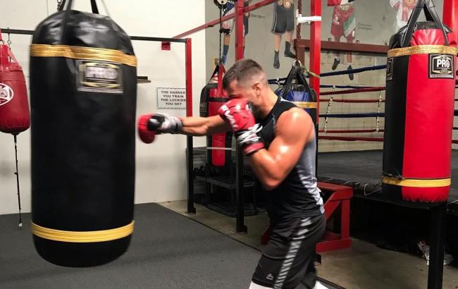 Гвоздик прибыл в Квебек на бой за пояс чемпиона мира WBC