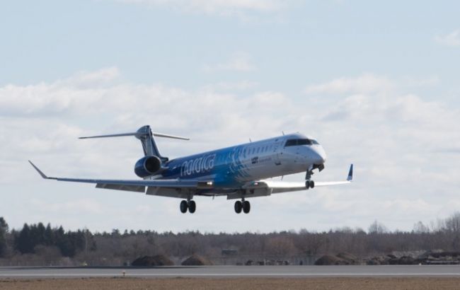 Самолет из Киева осуществил аварийную посадку в Таллине