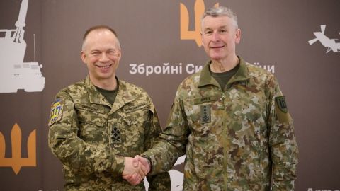 Сирський зустрівся із військовим керівництвом Литви: про що говорили