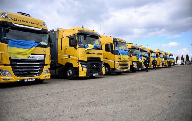 У Мінінфраструктури розповіли про спрощення доставки гуманітарних вантажів в Україну