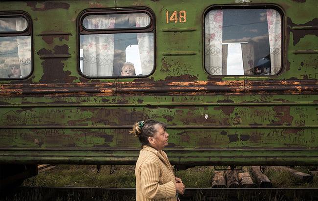 В Крыму от состава поезда Керчь-Джанкой остался один вагон