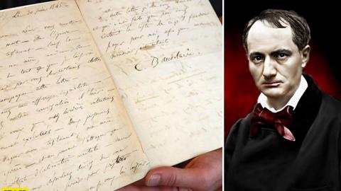 Предсмертное письмо Шарля Бодлера продали на аукционе за 234 тысячи евро