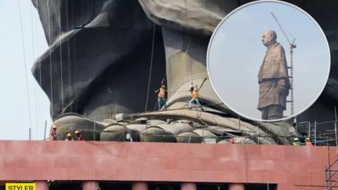 У Індії звели найвищу в світі статую