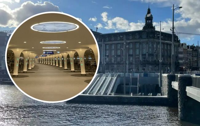 В Амстердаме обустроили подводную велопарковку! Вы такого еще не видели (фото)