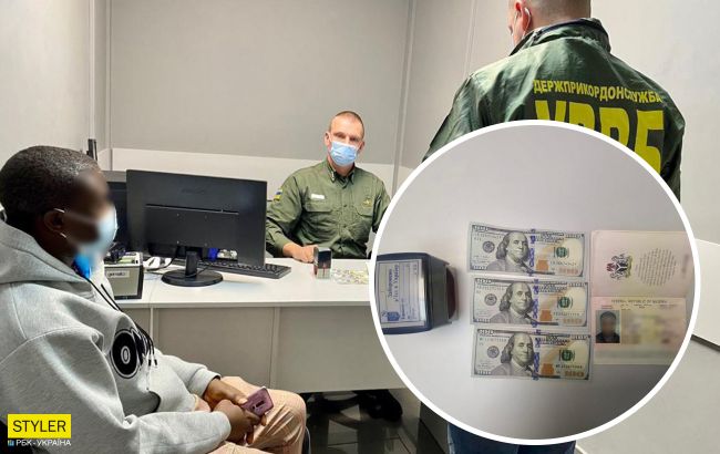 "Студент" з Нігерії з хабарем рвався до Одеси, щоб поглиблено вчити українську мову